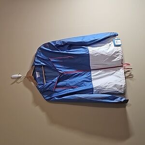 Columbia Women's Wheeler Peak Full Zip Windbreaker Jacket NWT Sz L